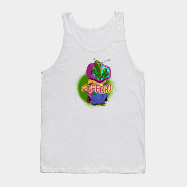 Spafford - Be Strange Tank Top by Trigger413